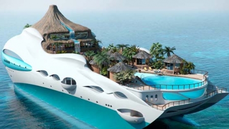 Tropical Island Paradise Yacht